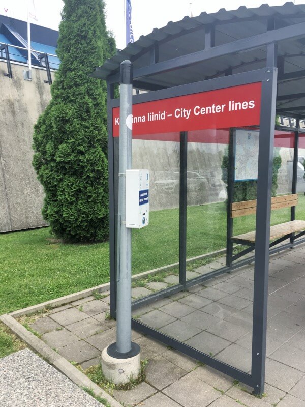 The bus stop is not a lie.