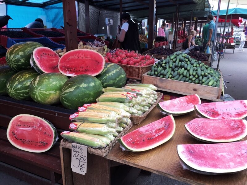 I'm not sure why these watermelons surprised me.