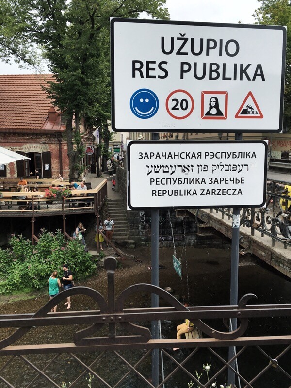 Welcome to Užupis