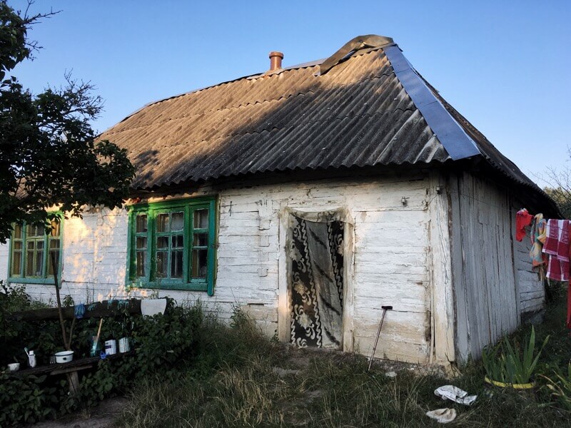 Outside view of the house