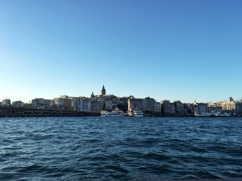 Galata Tower in the distance