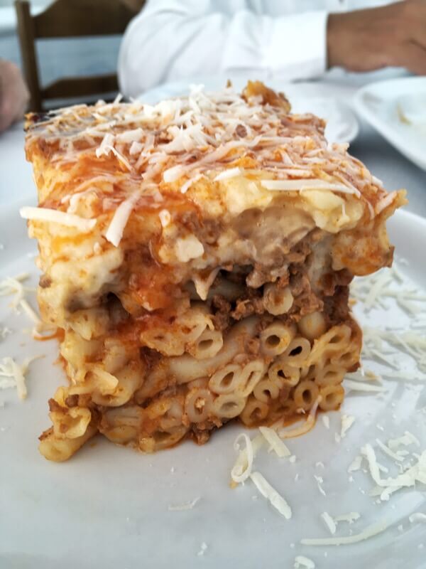 Like a macaroni lasagna