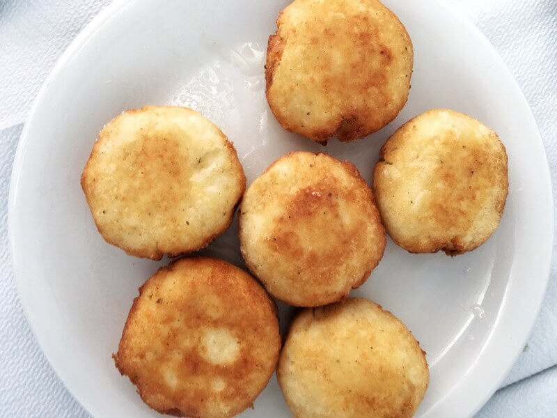 How do you make cheese better? By frying it.