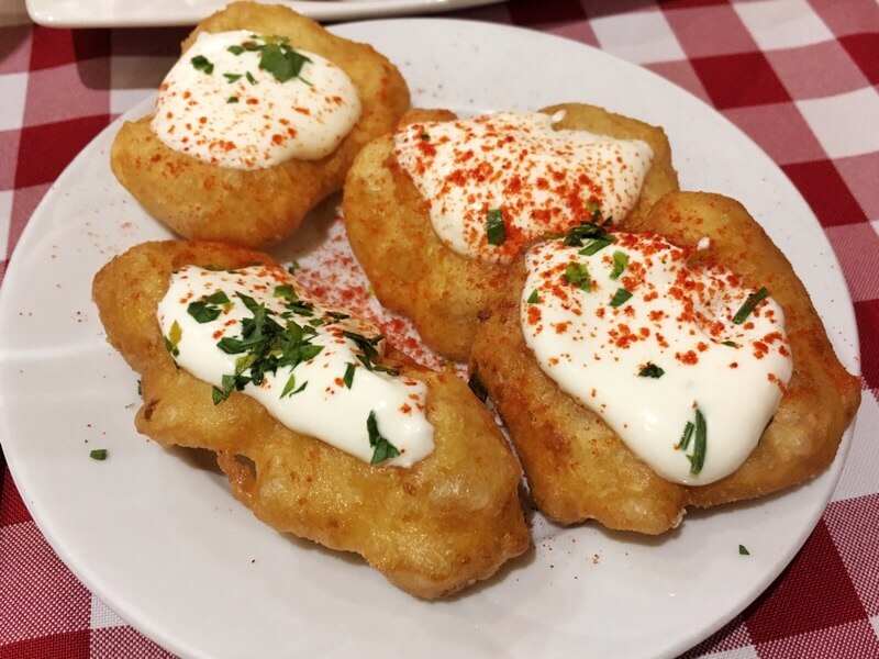 Mini lángos