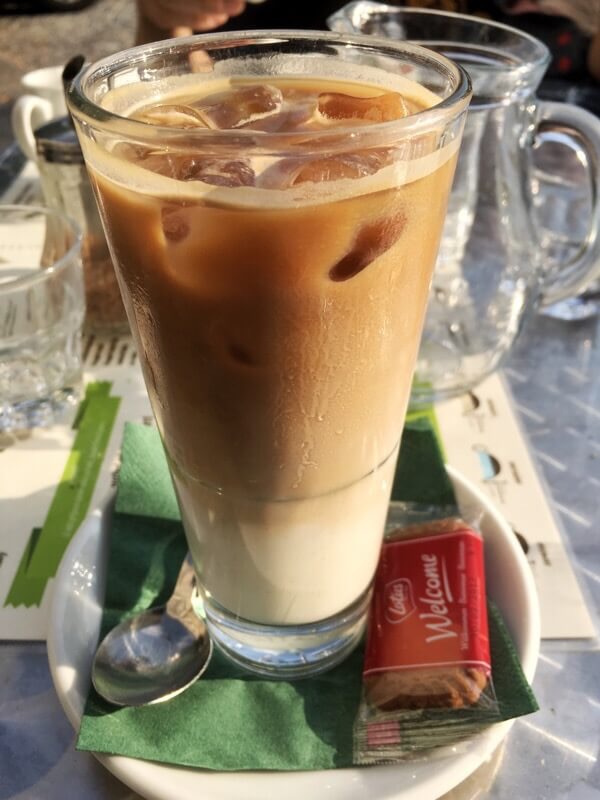 Iced coffee