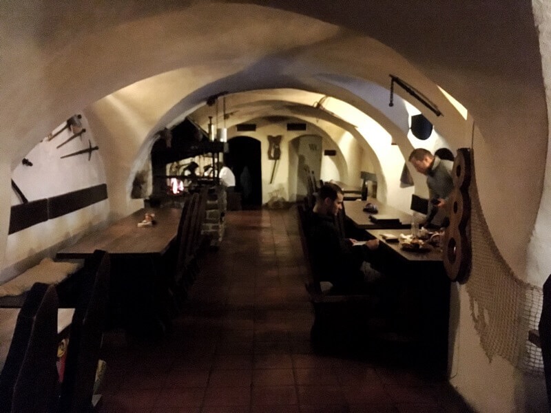 Cave restaurant