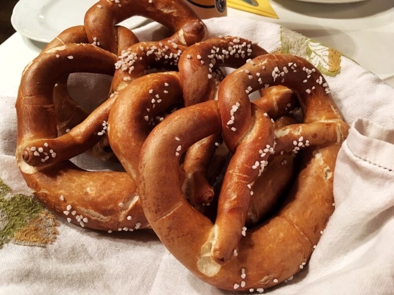 Obligatory pretzels