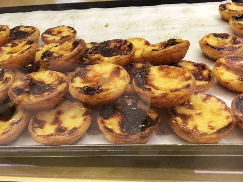 Piles of baked nata